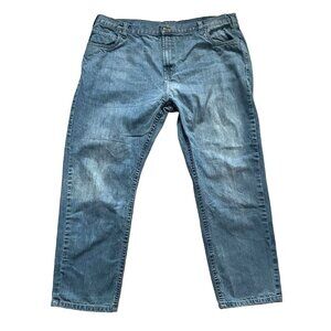 Berne Denim Jeans Men's Size 46X32 Blue Workwear Carpenter